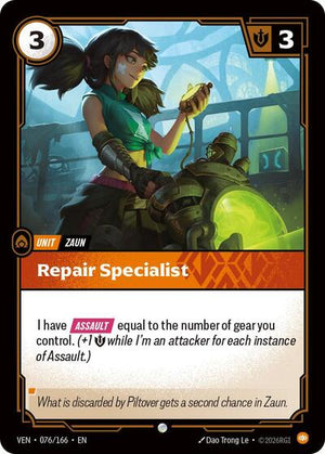 Riftbound - Vendetta - Repair Specialist - 076/166 - Common