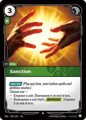 Riftbound - Vendetta - Sanction - 035/166 - Uncommon