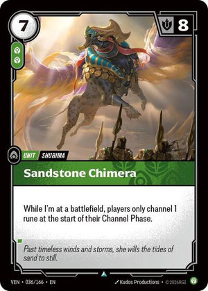 Riftbound - Vendetta - Sandstone Chimera - 036/166 - Uncommon