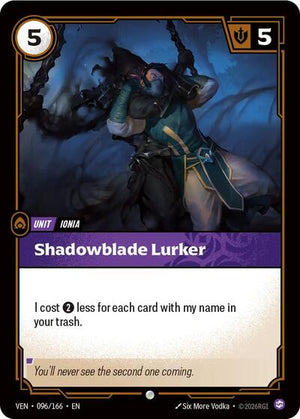 Riftbound - Vendetta - Shadowblade Lurker - 096/166 - Common