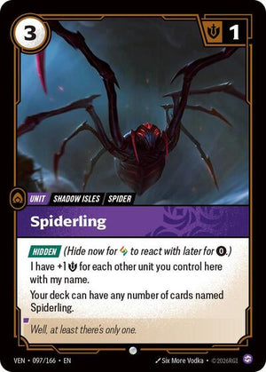 Riftbound - Vendetta - Spiderling - 097/166 - Common