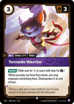 Riftbound - Vendetta - Tornado Warrior - 099/166 - Common