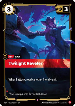 Riftbound - Vendetta - Twilight Reveler - 020/166 - Rare