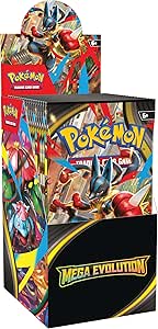 Pokémon TCG - Mega Evolution Half Booster Box (18 Packs) (Factory Sealed)