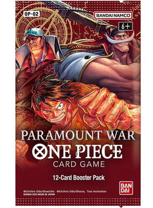 One Piece TCG - Paramount War (OP-02) - Booster Pack