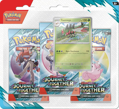Pokémon TCG - Scarlet and Violet Journey Together Triple Blister - Yanmega
