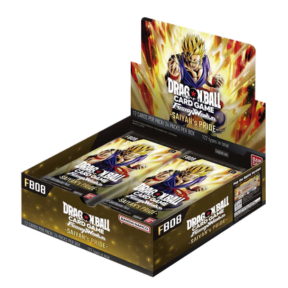 Dragon Ball Super Card Game - Fusion World - Saiyan's Pride (FB08) - Booster Box (24 Packs)