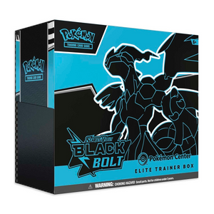 Pokémon TCG - Scarlet and Violet - Black Bolt - Pokémon Center - Elite Trainer Box