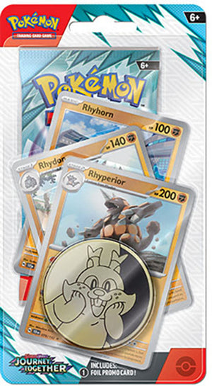 Scarlet and Violet Journey Together Premium Checklane Blister Rhyperior