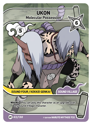 Naruto Mythos TCG - Konoha Shido - Ukon - (Molecular Possession) - KS-063 - Uncommon