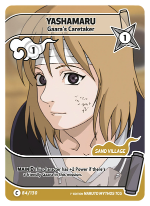 Naruto Mythos TCG - Konoha Shido - Yashamaru - (Gaara's Caretaker) - KS-084 - Common