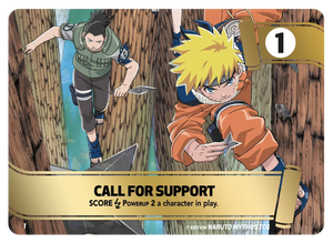 Naruto Mythos TCG - Konoha Shido - Call for Support - KS-M01 - Common