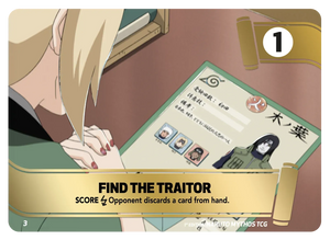 Naruto Mythos TCG - Konoha Shido - Find the Traitor - KS-M03 - Common