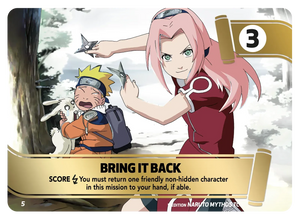 Naruto Mythos TCG - Konoha Shido - Bring It Back - KS-M05 - Common