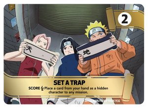 Naruto Mythos TCG - Konoha Shido - Set a Trap - KS-M08 - Common