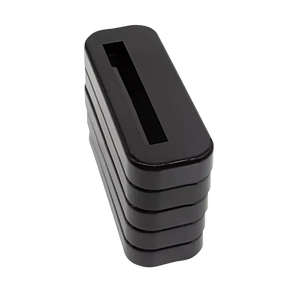 MintKeeper - 35/55pt Magnetic Card Holder Stand - Black (5 Pack)