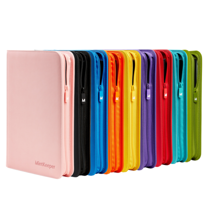 MintKeeper - 9 Pocket Premium Zip Trading Card Binder
