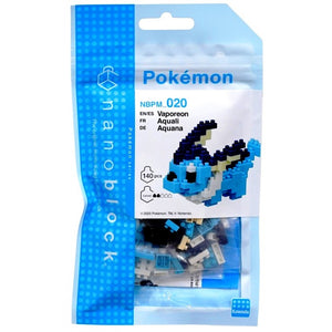 Nanoblock Pokemon Character Pack - Vaporeon