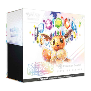 Pokémon TCG - Scarlet and Violet Prismatic Evolutions Pokemon Center Elite Trainer Box