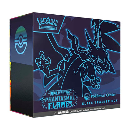 Pokémon TCG - Mega Evolution Phantasmal Flames Pokemon Center Elite Trainer Box