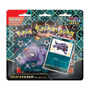 Pokémon TCG: Scarlet & Violet - Paldean Fates Tech Sticker Collection (Shiny Maschiff)
