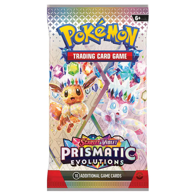 Pokmon TCG - Scarlet & Violet Prismatic Evolutions - Booster Pack Art Pokmon TCG - Scarlet & Violet Prismatic Evolutions - Booster Pack Art