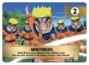 Naruto Mythos TCG - Shinobi Shiren - New Forces - (New Forces) - SS-001-MMS - Mythos
