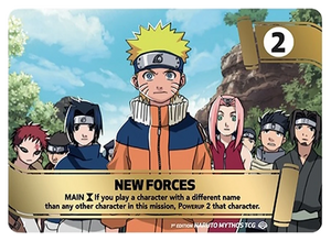 Naruto Mythos TCG - Shinobi Shiren - New Forces - (New Forces) - SS-001_2-MMS - Mythos
