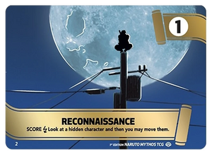 Naruto Mythos TCG - Shinobi Shiren - Reconnaissance - (Reconnaissance) - SS-002-MMS - Mythos