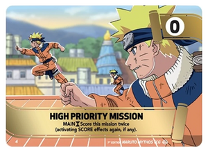 Naruto Mythos TCG - Shinobi Shiren - High Priority Mission - (High Priority Mission) - SS-004-MMS - Mythos