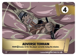Naruto Mythos TCG - Shinobi Shiren - Adverse Terrain - (Adverse Terrain) - SS-005-MMS - Mythos