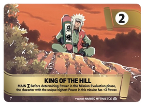 Naruto Mythos TCG - Shinobi Shiren - King Of The Hill - (King of the Hill) - SS-007-MMS - Mythos