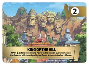 Naruto Mythos TCG - Shinobi Shiren - King Of The Hill - (King of the Hill) - SS-007_2-MMS - Mythos
