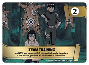 Naruto Mythos TCG - Shinobi Shiren - Team Training - (Team Training) - SS-008-MMS - Mythos