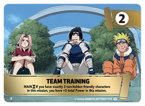 Naruto Mythos TCG - Shinobi Shiren - Team Training - (Team Training) - SS-008_2-MMS - Mythos