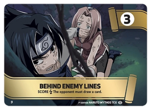 Naruto Mythos TCG - Shinobi Shiren - Behind Enemy Lines - (Behind Enemy Lines) - SS-009_2-MMS - Mythos