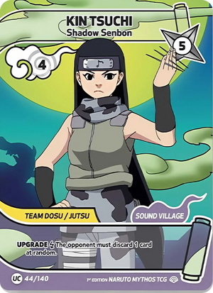 Naruto Mythos TCG - Shinobi Shiren - Kin Tsuchi - (Shadow Senbon) - SS-044-UC - Uncommon