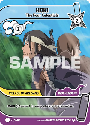 Naruto Mythos TCG - Shinobi Shiren - Hoki - (The Four Celestials) - SS-071-C - Common