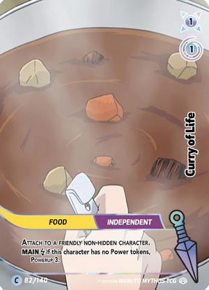 Naruto Mythos TCG - Shinobi Shiren - Curry Of Life - SS-082-C - Common