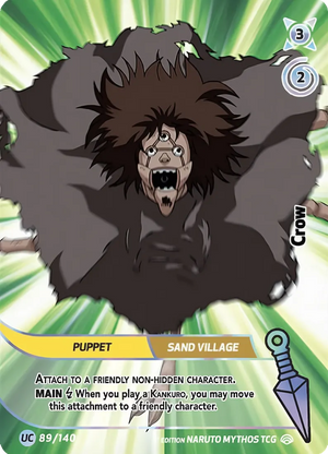 Naruto Mythos TCG - Shinobi Shiren - Crow - SS-089-UC - Uncommon
