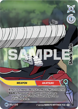 Naruto Mythos TCG - Shinobi Shiren - Shark Skin - SS-090-UC - Uncommon