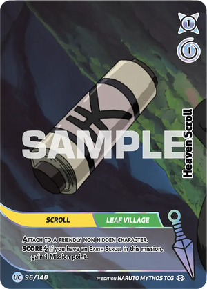 Naruto Mythos TCG - Shinobi Shiren - Heaven Scroll - SS-096-UC - Uncommon