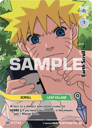 Naruto Mythos TCG - Shinobi Shiren - Earth Scroll - SS-097-UC - Uncommon