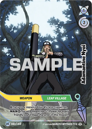 Naruto Mythos TCG - Shinobi Shiren - Adamantine Nyoi - SS-098-UC - Uncommon