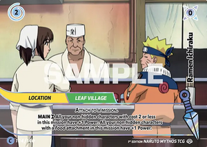 Naruto Mythos TCG - Shinobi Shiren - Ramen Ichiraku - SS-104-C - Common
