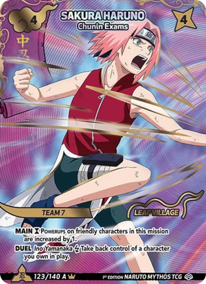 Naruto Mythos TCG - Shinobi Shiren - Sakura Haruno - (Chunin Exams) - SS-123-SHINOBIV - Shinobi V