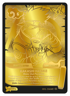Naruto Mythos TCG - Shinobi Shiren - Kakashi Hatake - (Make-Out Paradise) - SS-149-L - Legendary