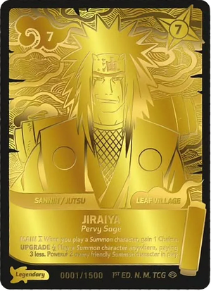 Naruto Mythos TCG - Shinobi Shiren - Jiraiya - (Pervy Sage) - SS-998-L - Legendary