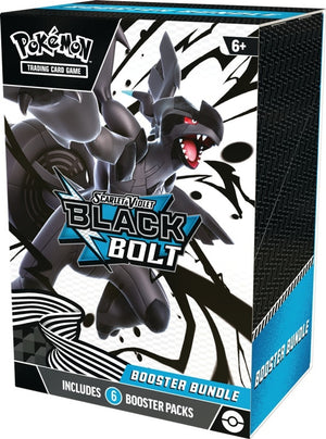 Pokémon TCG - Scarlet and Violet - Black Bolt Booster Bundle - Pre Order