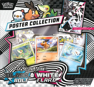 Pokémon TCG - Scarlet and Violet - Black Bolt & White Flare - Unova Poster Collection